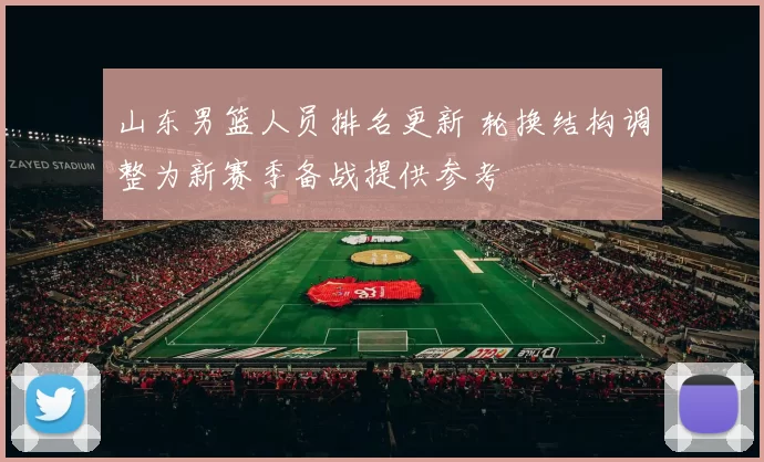 山东男篮人员排名更新 轮换结构调整为新赛季备战提供参考