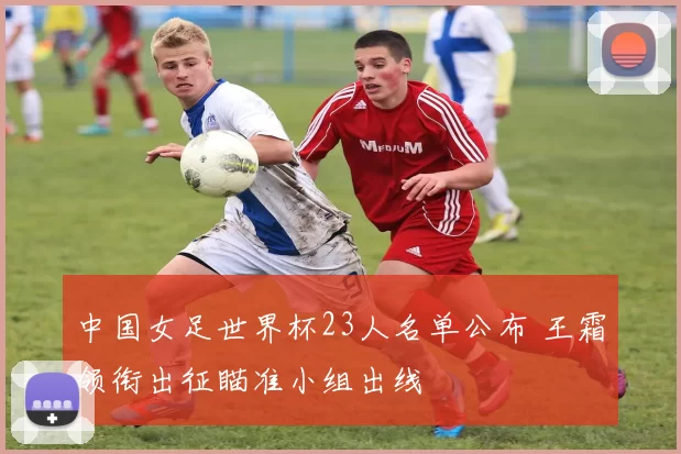中国女足世界杯23人名单公布 王霜领衔出征瞄准小组出线